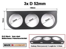 3-fach Halter / Cockpit /