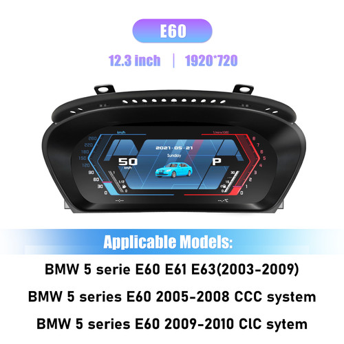 Kombiinstrument lcd für bmw - bmw, 5